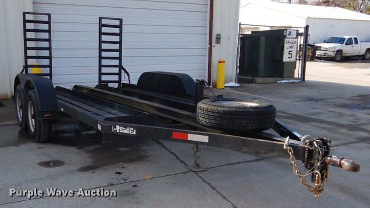 image for item GE9104 1979 shop built utility trailer