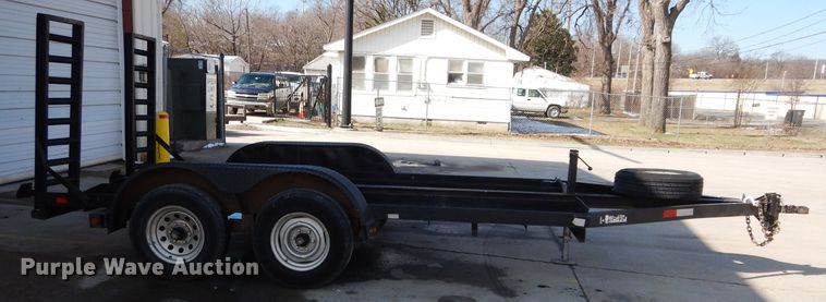 image for item GE9104 1979 shop built utility trailer