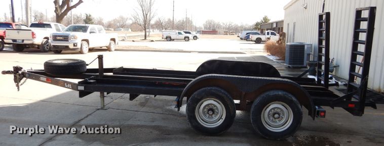 image for item GE9104 1979 shop built utility trailer