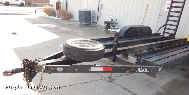 image for item GE9104 1979 shop built utility trailer