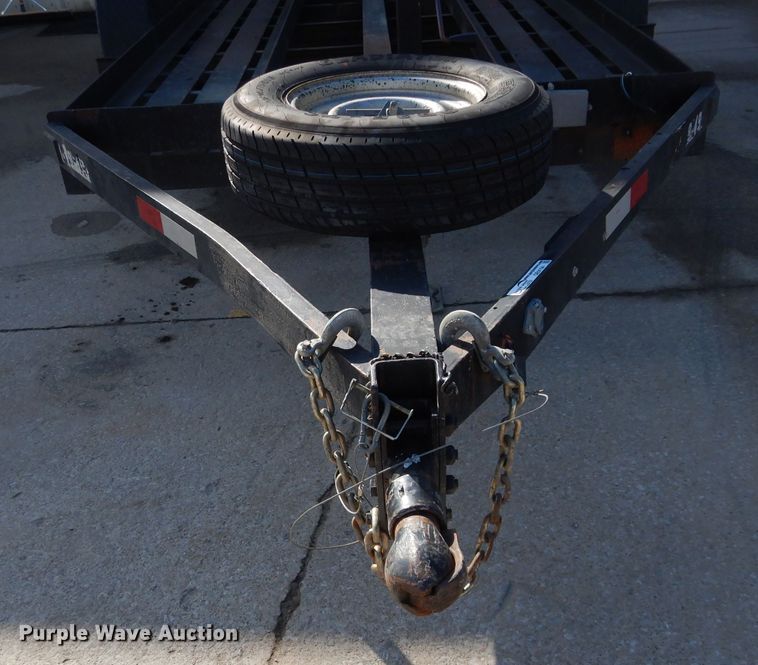 image for item GE9104 1979 shop built utility trailer