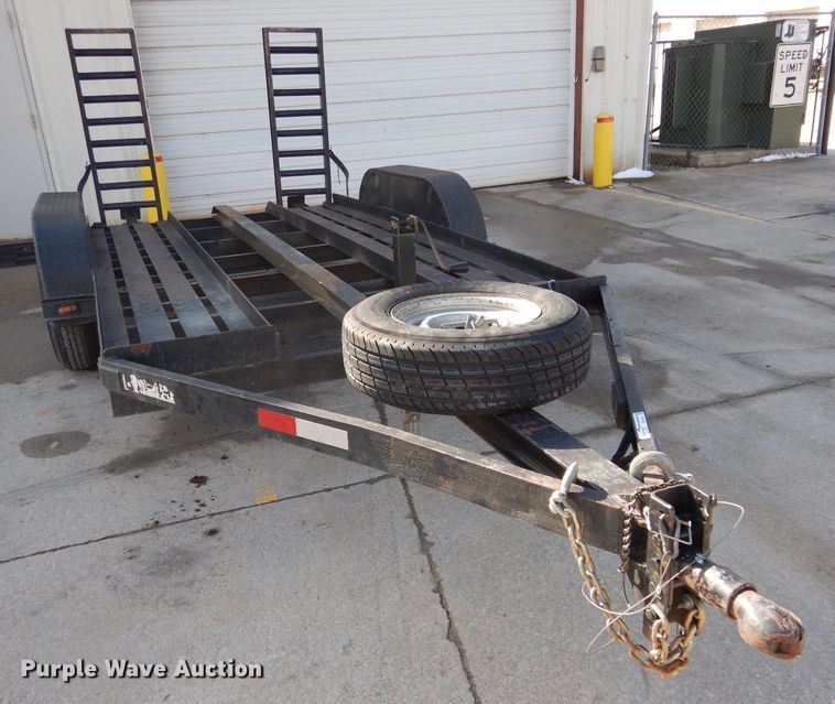 image for item GE9104 1979 shop built utility trailer