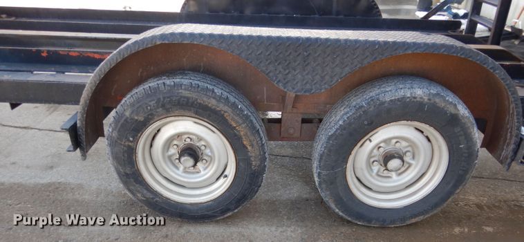 image for item GE9104 1979 shop built utility trailer