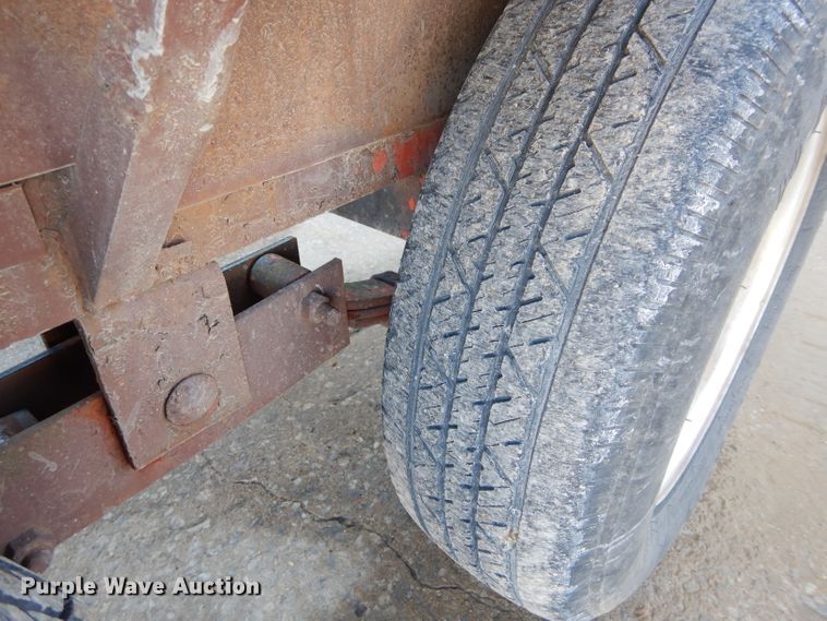 image for item GE9104 1979 shop built utility trailer