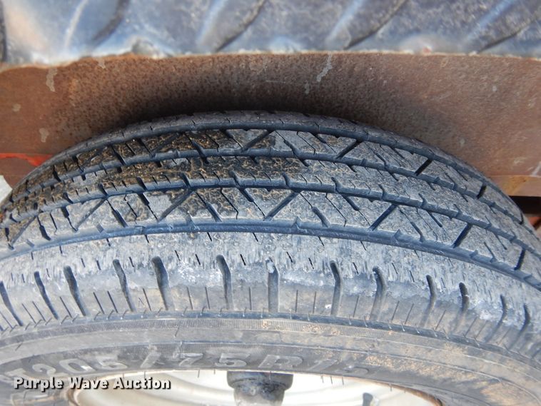 image for item GE9104 1979 shop built utility trailer