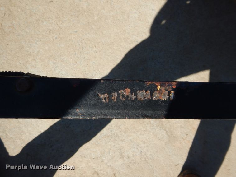 image for item GE9104 1979 shop built utility trailer