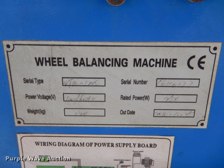 image for item GE9108 Triumph NTB-1200 tire balancer