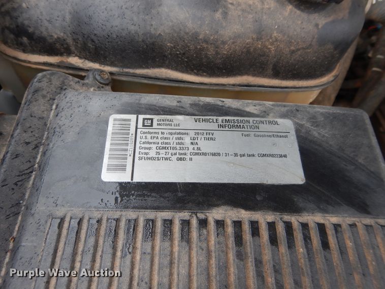 image for item GE9188 2012 Chevrolet Silverado 1500 Ext. Cab pickup truck