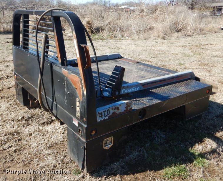 DewEze hydraulic bale bed in Collinsville, OK Item GF9068 sold