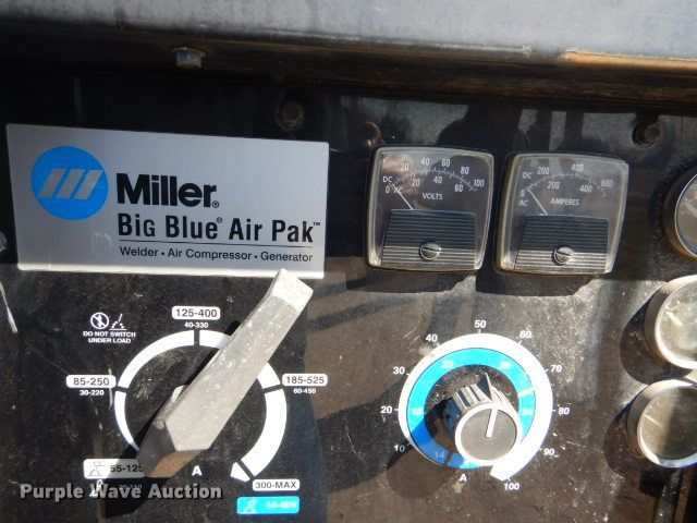 image for item GF9086 Miller Big Blue Air Pack Deluxe welder