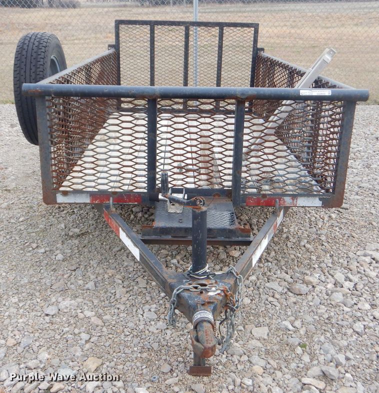 image for item GG9659 2010 Tiger utility trailer