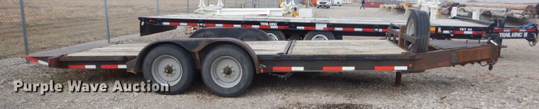 image for item GG9660 2009 Neal tilt deck equipment trailer