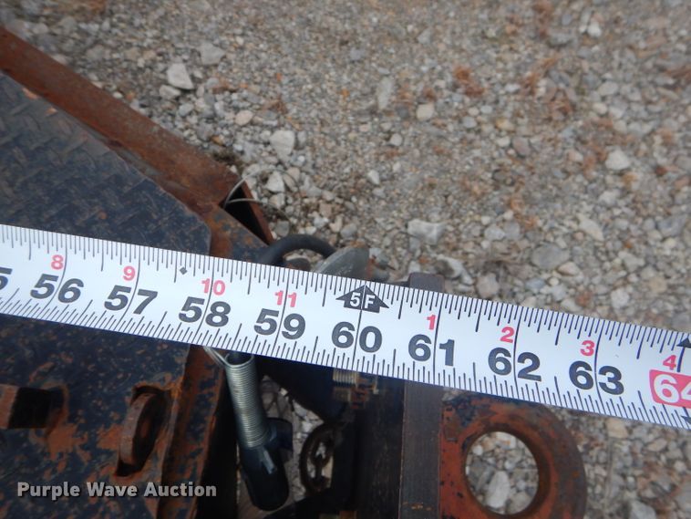 image for item GG9660 2009 Neal tilt deck equipment trailer