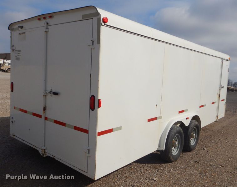 image for item GG9661 2009 WW enclosed cargo trailer