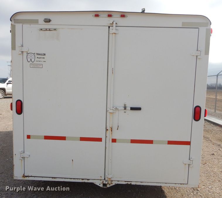 image for item GG9661 2009 WW enclosed cargo trailer