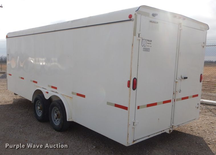 image for item GG9661 2009 WW enclosed cargo trailer