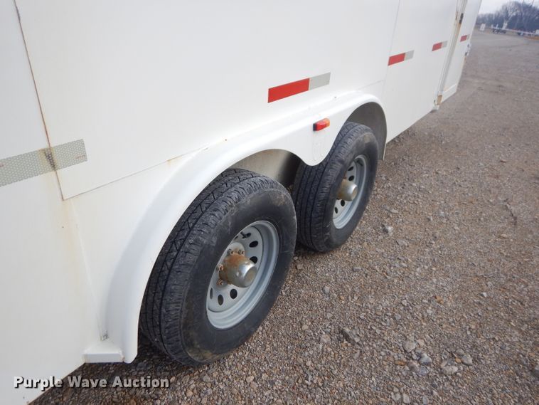 image for item GG9661 2009 WW enclosed cargo trailer