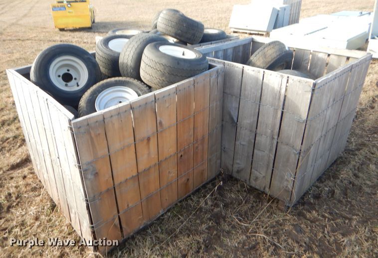 image for item GG9670 Approximately 38 tires and wheels