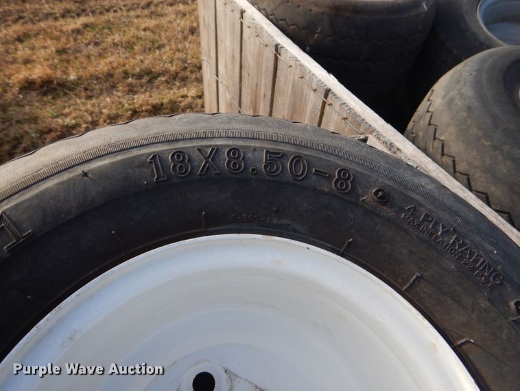 image for item GG9670 Approximately 38 tires and wheels