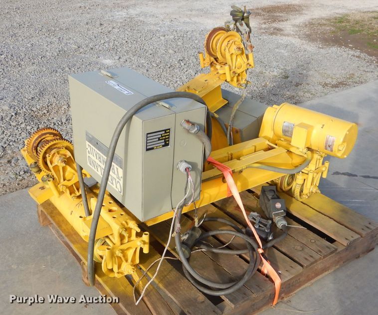 image for item GG9673 Cleveland Tramrail overhead crane trolley