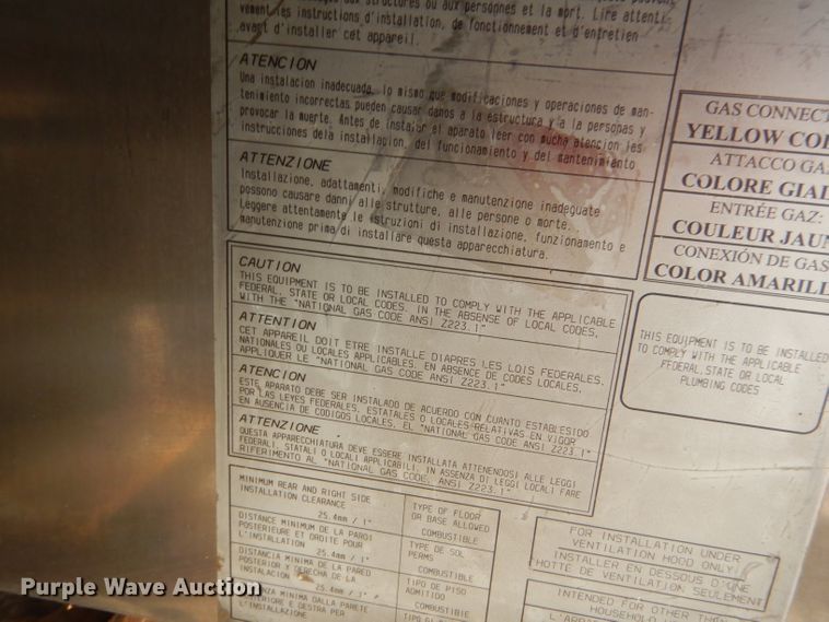 image for item GG9676 Electrolux A0S062GCP2 Air-o-Convect oven