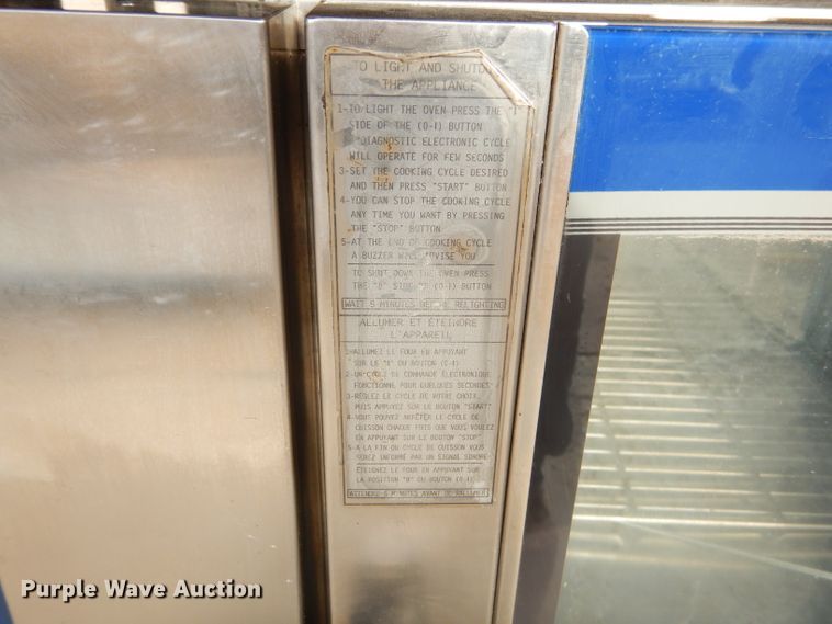 image for item GG9676 Electrolux A0S062GCP2 Air-o-Convect oven