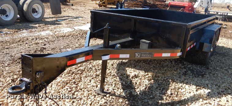 image for item GG9680 2001 Kiefer utility trailer