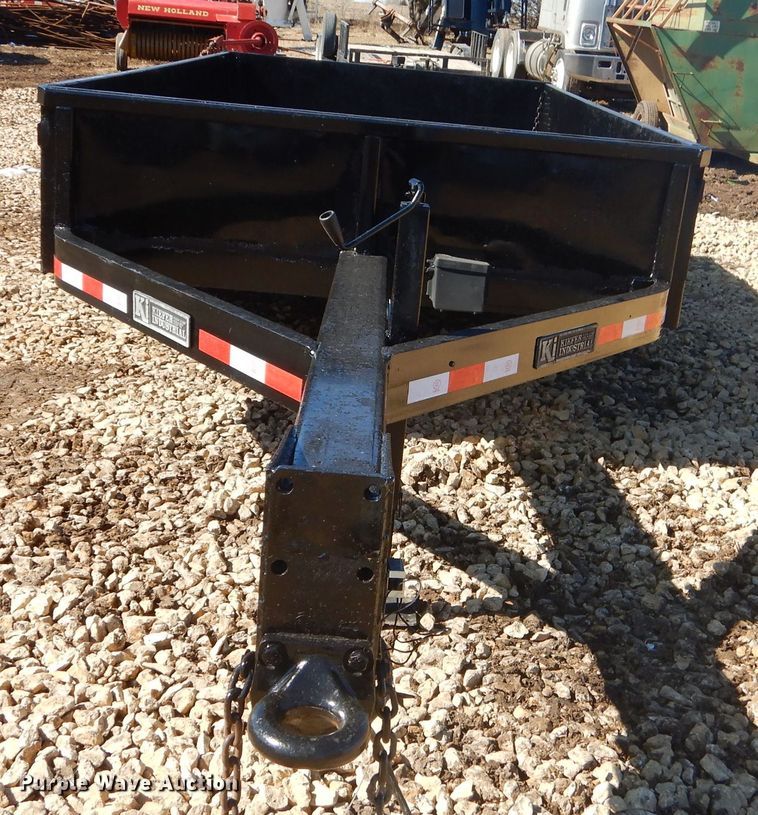 image for item GG9680 2001 Kiefer utility trailer