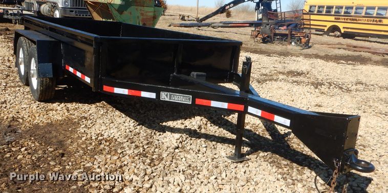 image for item GG9680 2001 Kiefer utility trailer