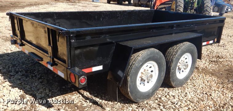 image for item GG9680 2001 Kiefer utility trailer