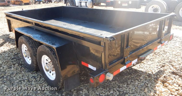 image for item GG9680 2001 Kiefer utility trailer