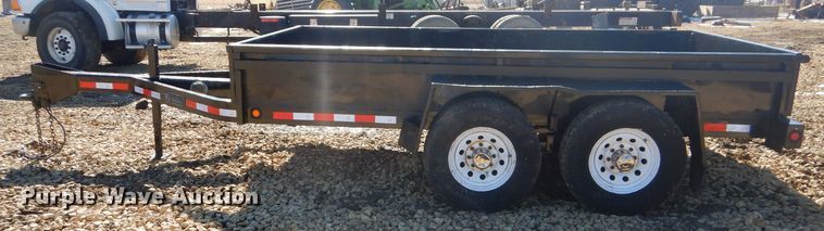 image for item GG9680 2001 Kiefer utility trailer