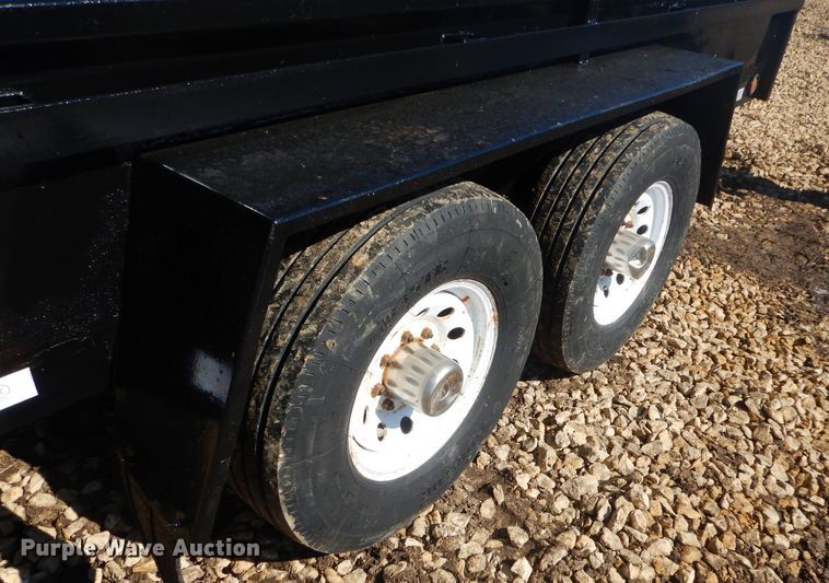 image for item GG9680 2001 Kiefer utility trailer