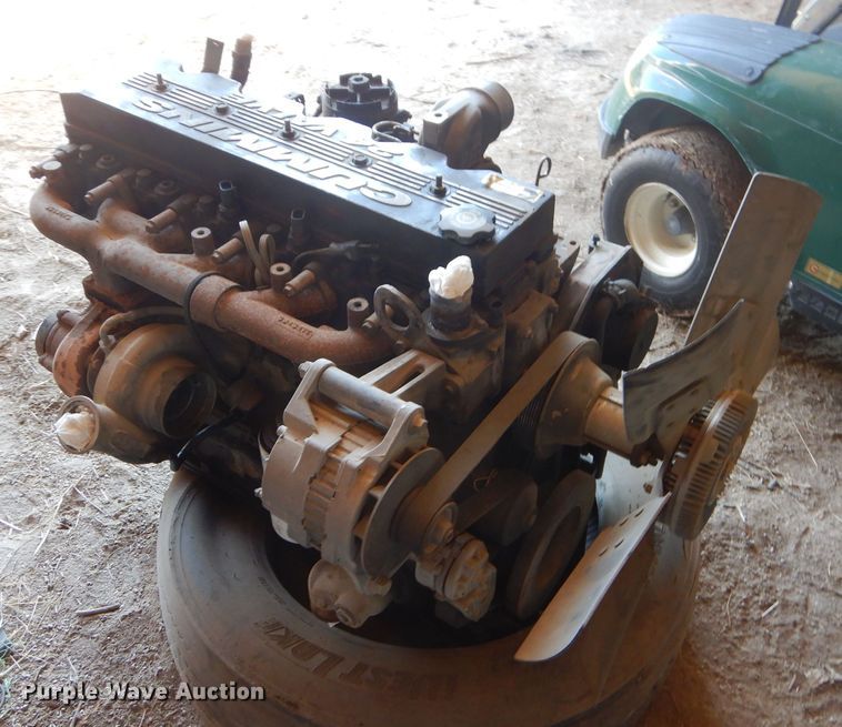 image for item GG9681 1998 Cummins ISB190 5.9L six cylinder 24V diesel engine