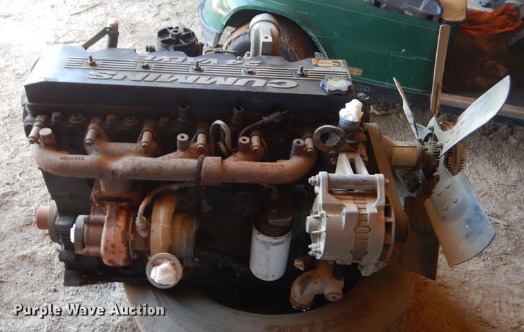 image for item GG9681 1998 Cummins ISB190 5.9L six cylinder 24V diesel engine
