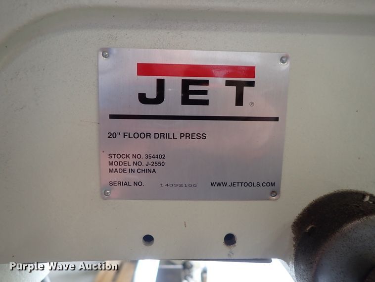 image for item GN9584 Jet J-2550 drill press