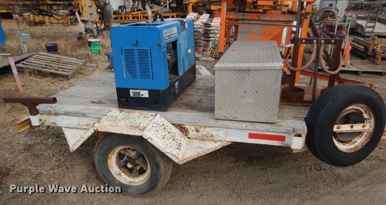 image for item GX9782 Shop built welding trailer