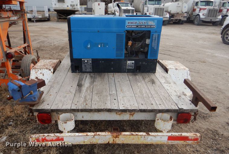 image for item GX9782 Shop built welding trailer