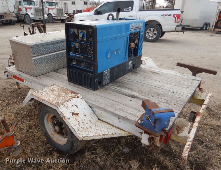 image for item GX9782 Shop built welding trailer