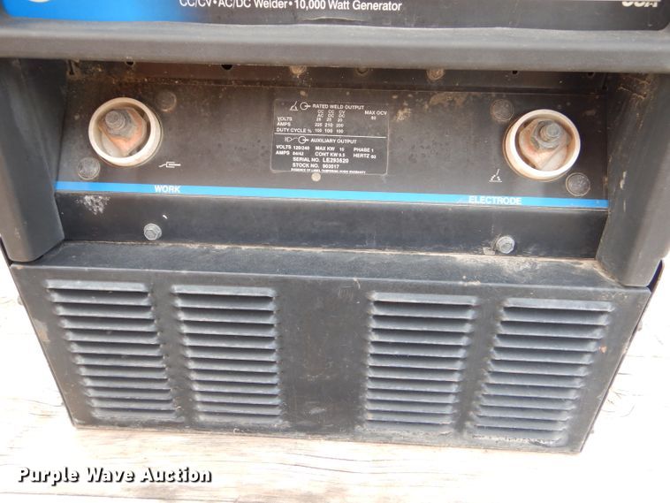 image for item GX9782 Shop built welding trailer