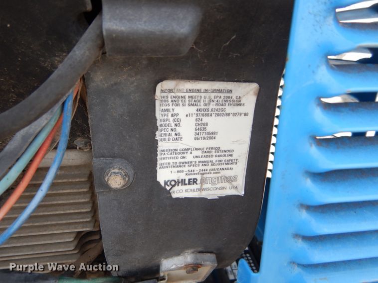 image for item GX9782 Shop built welding trailer