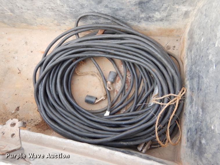 image for item GX9782 Shop built welding trailer