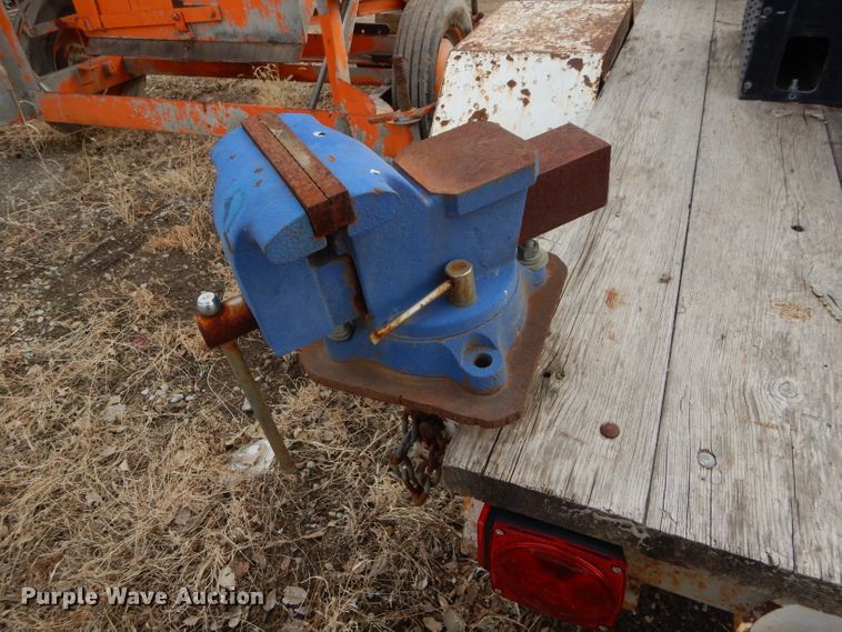 image for item GX9782 Shop built welding trailer