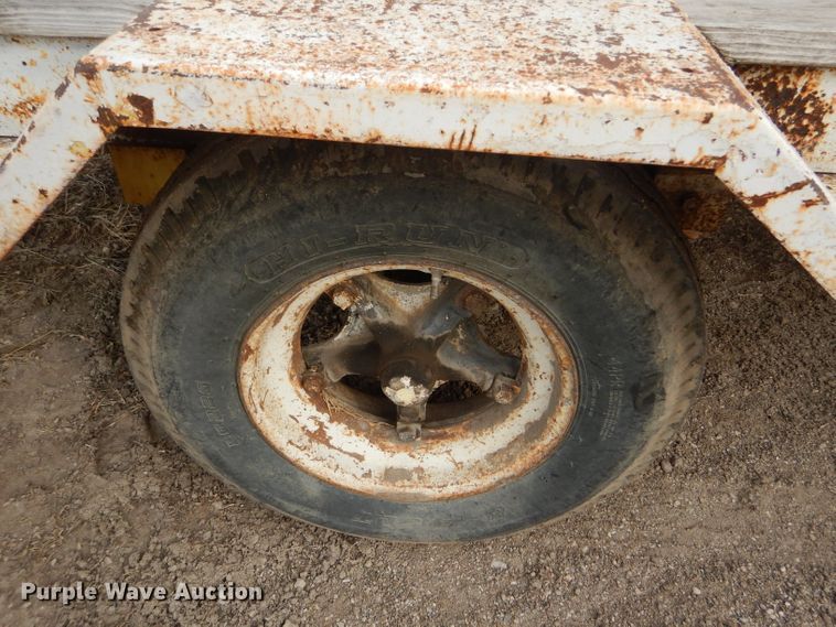 image for item GX9782 Shop built welding trailer