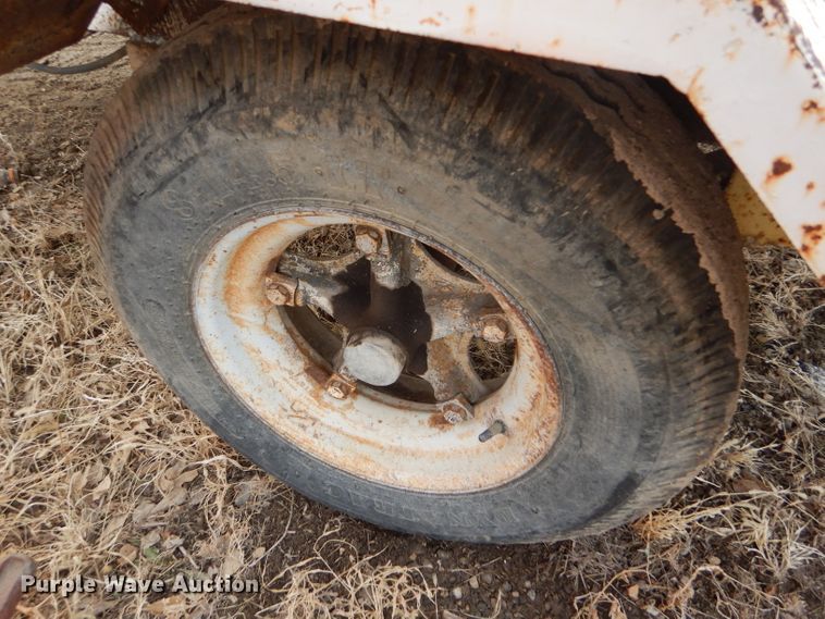 image for item GX9782 Shop built welding trailer