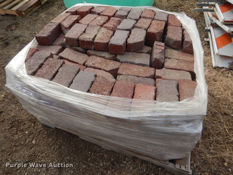 image for item GX9783 Approximately 300 paver bricks