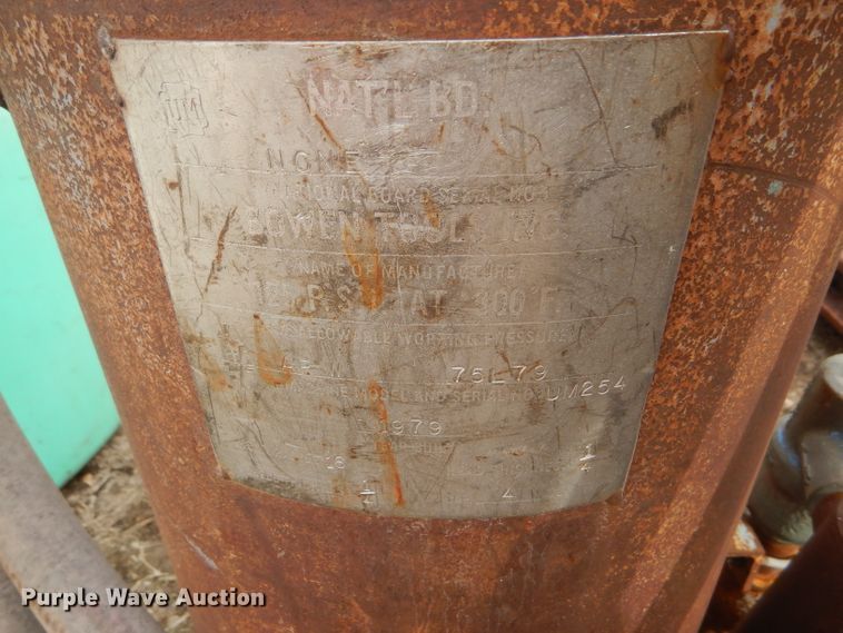 image for item GX9790 1979 Sanstor sandblast tank