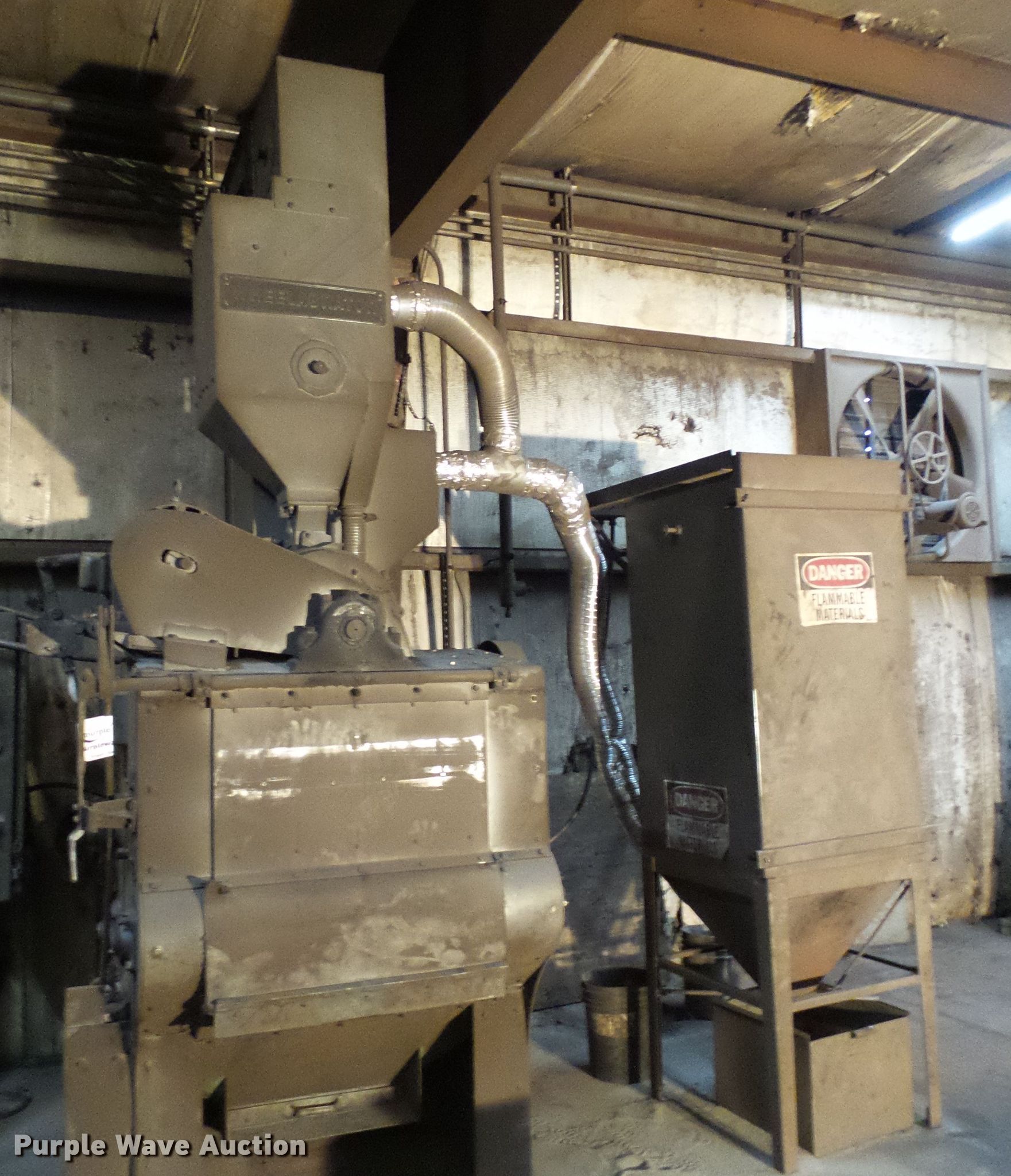 Wheelabrator sandblaster and dust collector in Jonesburg, MO Item