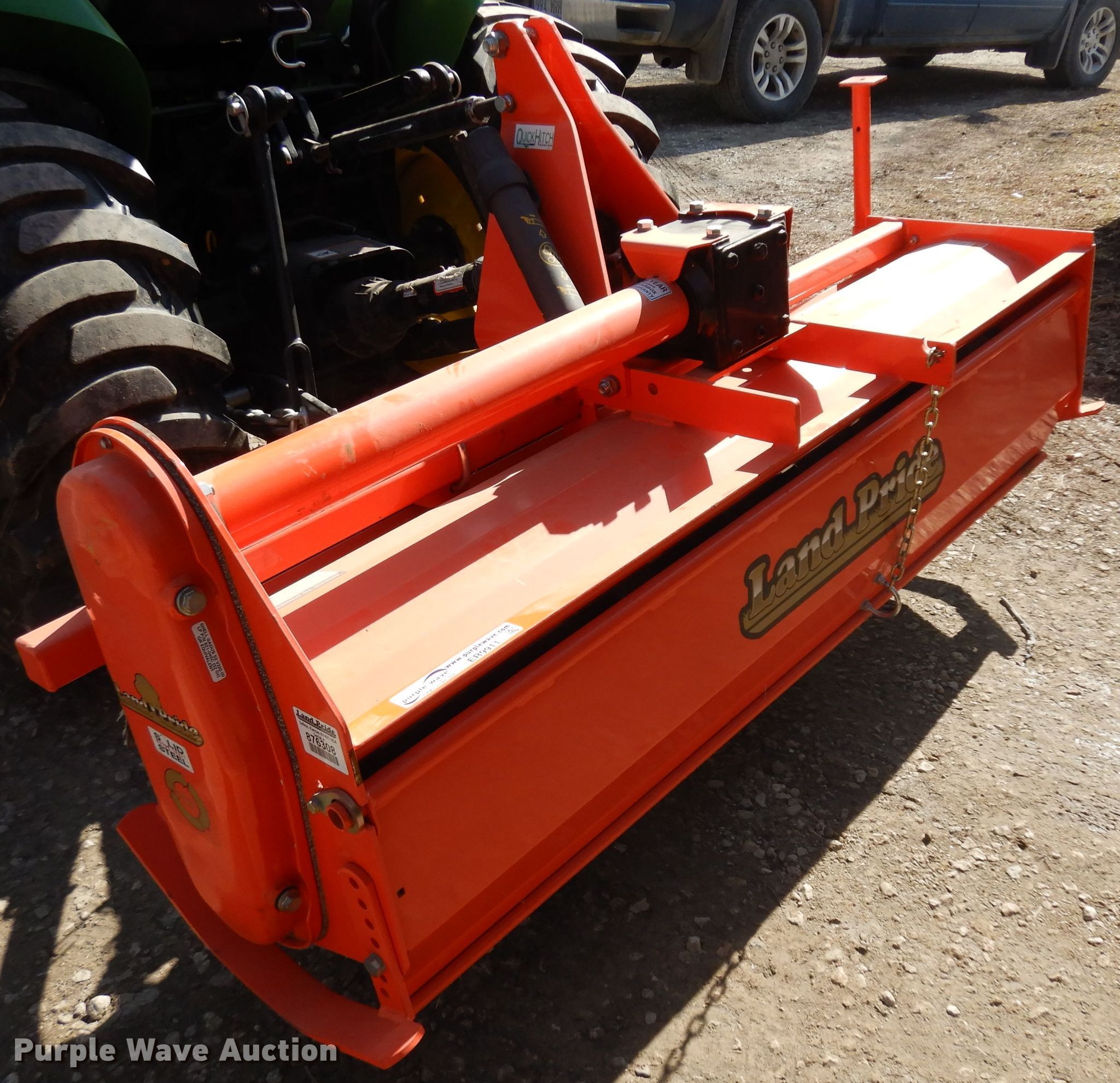 Land Pride RTR1266 tiller in Tonganoxie, KS Item ER9911 sold Purple Wave