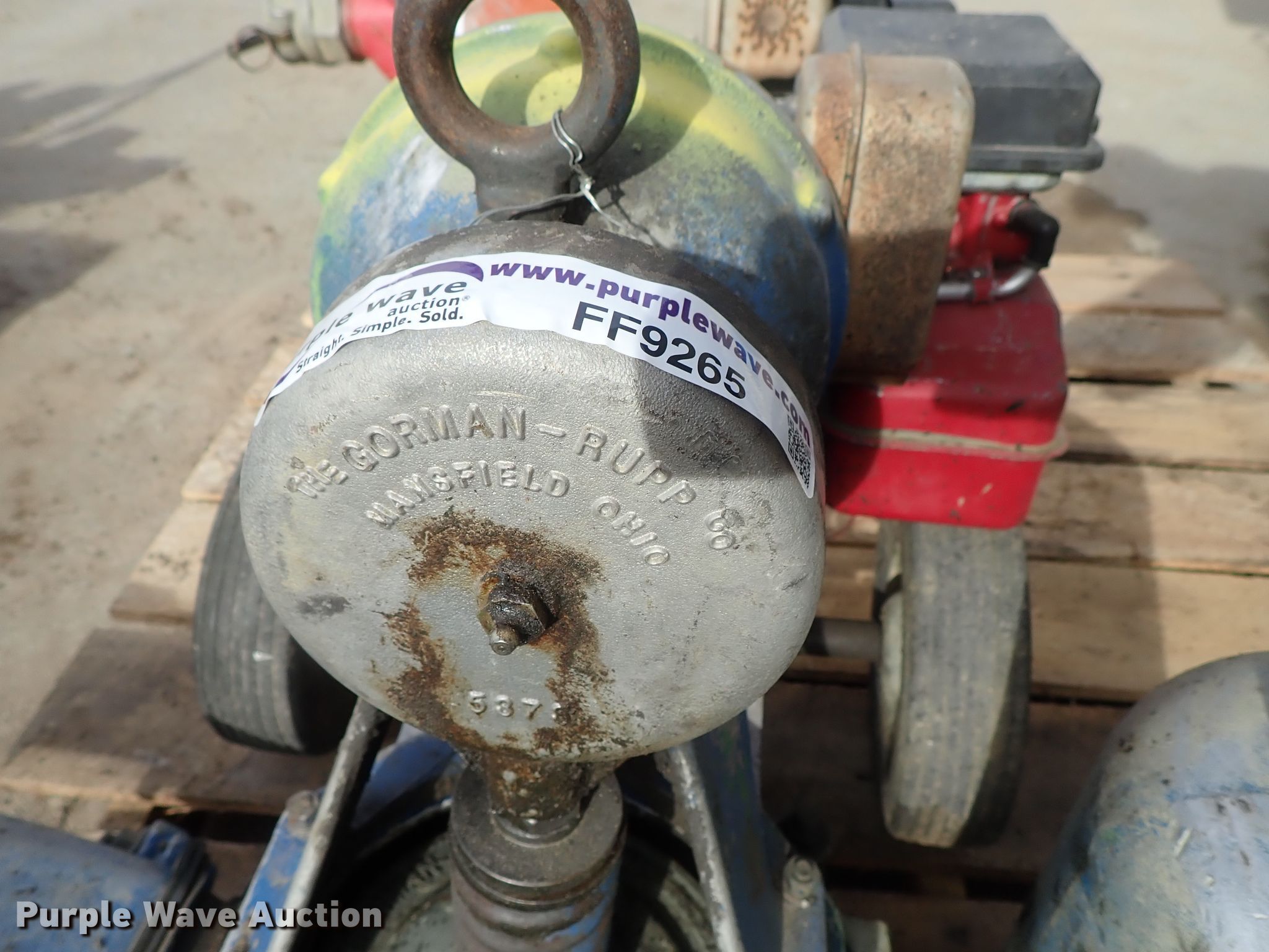 Gorman Rupp 3D8 diaphragm pump in Wichita, KS Item FF9265 sold